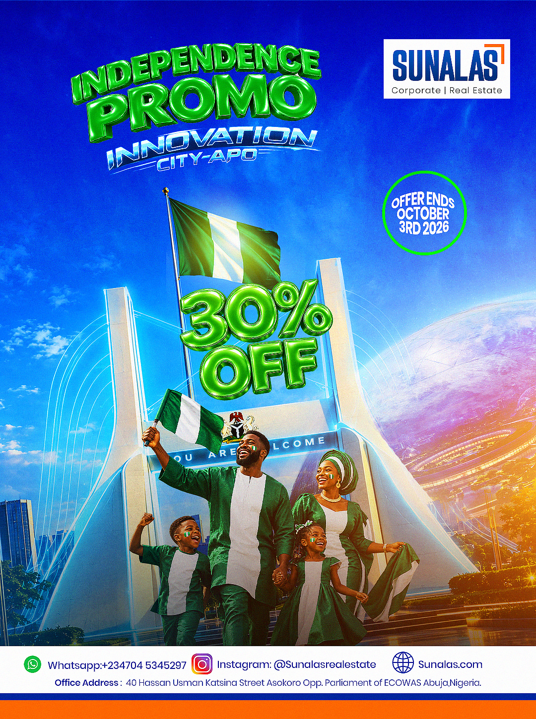 Independence Promo Banner — Innovation City Apo